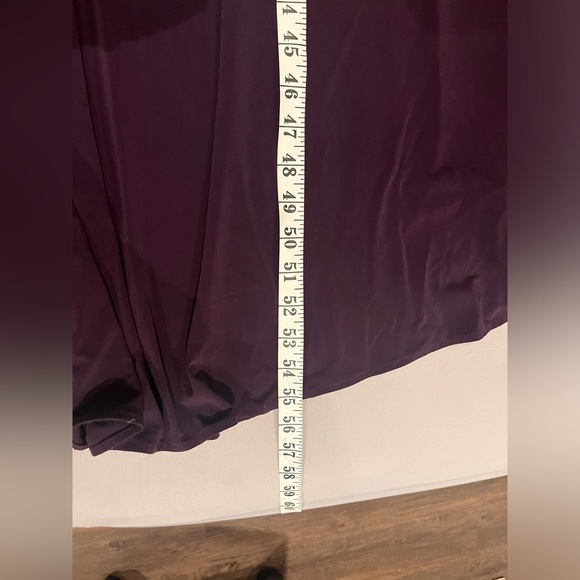 Magenta Coloured Long Formal Dress: Size “12” - Picture 15 of 16